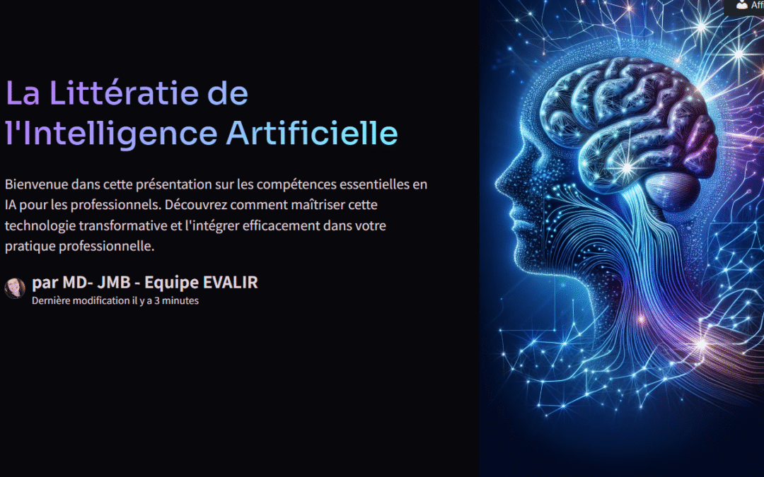 Littératie de l’IA : lire, écrire et penser avec l’intelligence artificielle