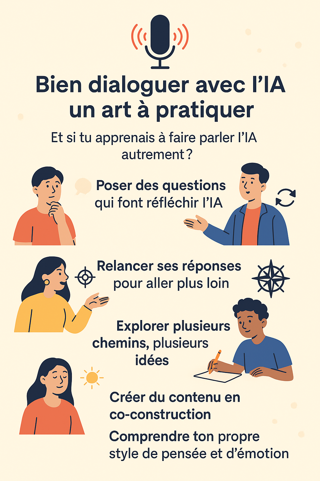 Bien dialoguer avec l’IA : un art à pratiquer
