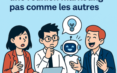 “On lance quoi ?” – Réunion créative avec une IA (un peu trop consensuelle)