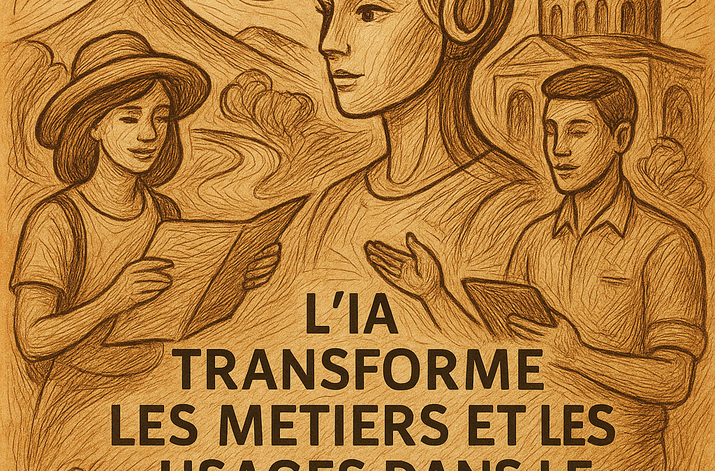 l’IA transforme les métiers et les usages dans le tourisme