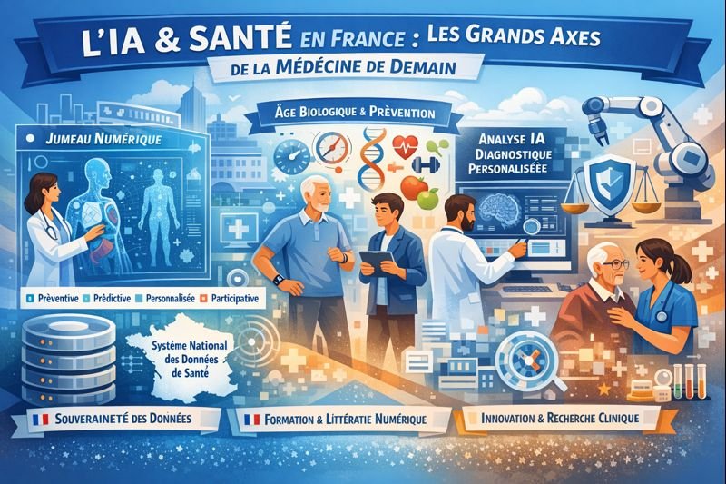 IA et santé en France : quelles orientations pour la médecine de demain ?
