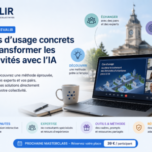 Masterclass EVALIR – Du cas d’usage à la transformation du service