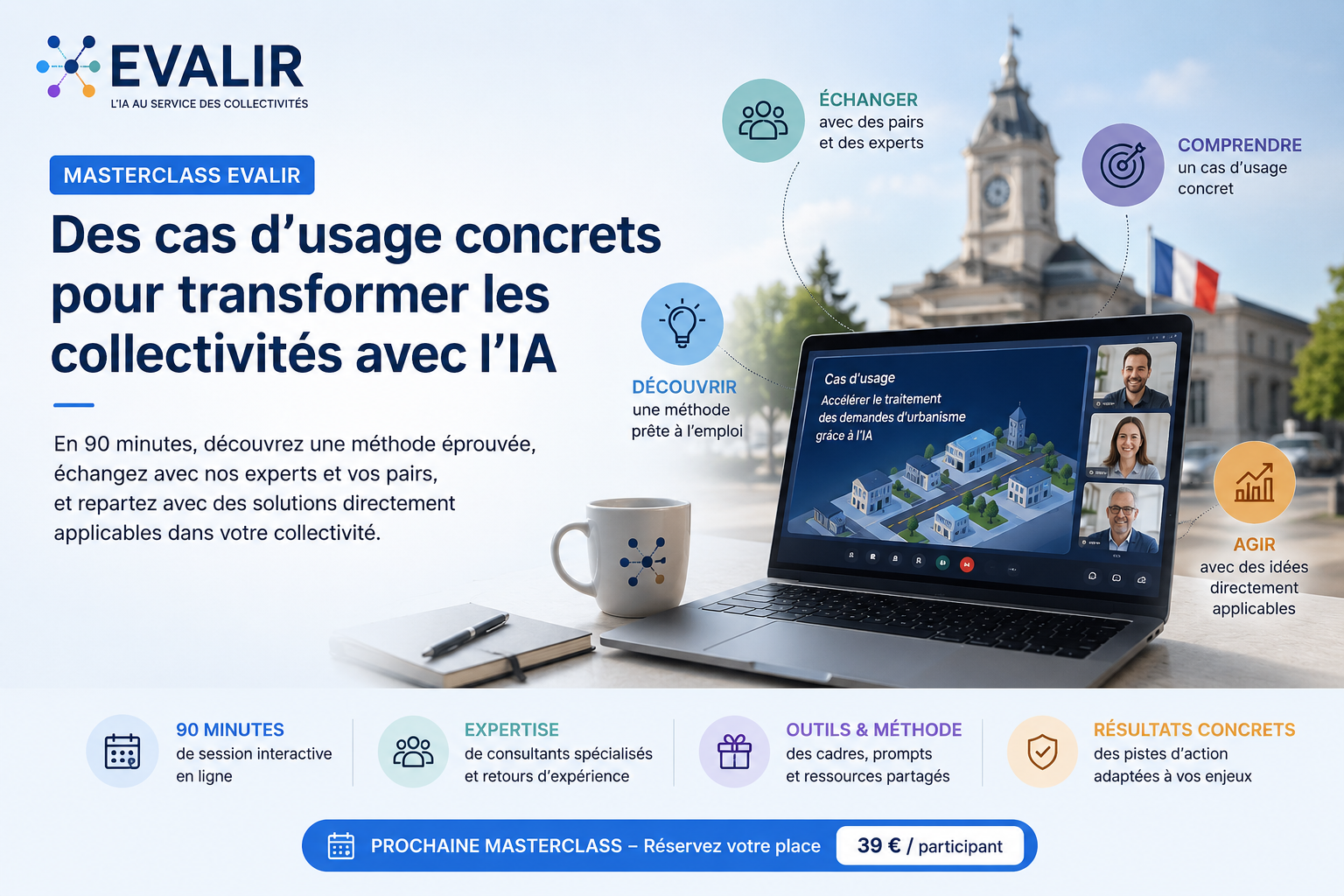 Masterclass EVALIR – Du cas d’usage à la transformation du service